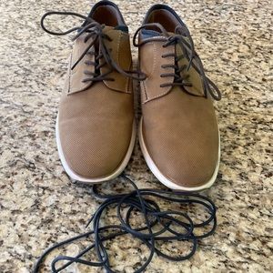 Sonoma Goods for Life Men's Size 9 Vitalize Ortholite Suede Tan Dress Shoes